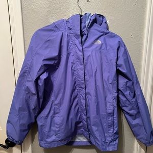 North Face girls XL rain jacket